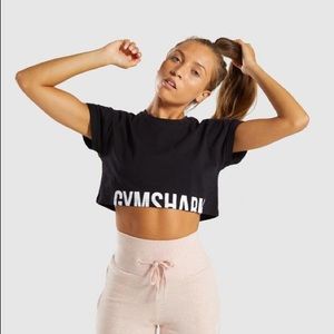 NWT Gymshark Fraction Crop Top